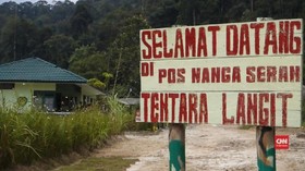 VIDEO: Pos Tentara Langit di Tapal Batas Indonesia-Malaysia