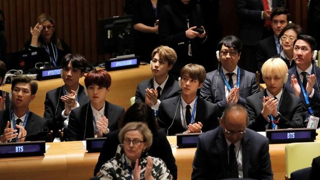 UNICEF menilai inspirasi dari BTS memiliki kesamaan dengan kampanye dari badan dunia anak-anak tersebut sehingga membuat mereka terpilih berpidato di PBB.