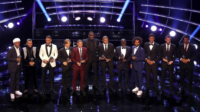 FOTO: Modric dan Deretan Sosok Terbaik di FIFA Best Football