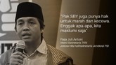FOTO: Kata Mereka soal Aksi Walkout SBY SBY memilih walkout saat deklarasi kampanye damai oleh KPU di Monas, Minggu (23/9) karena merasa diprovokasi oleh pendukung Jokowi.