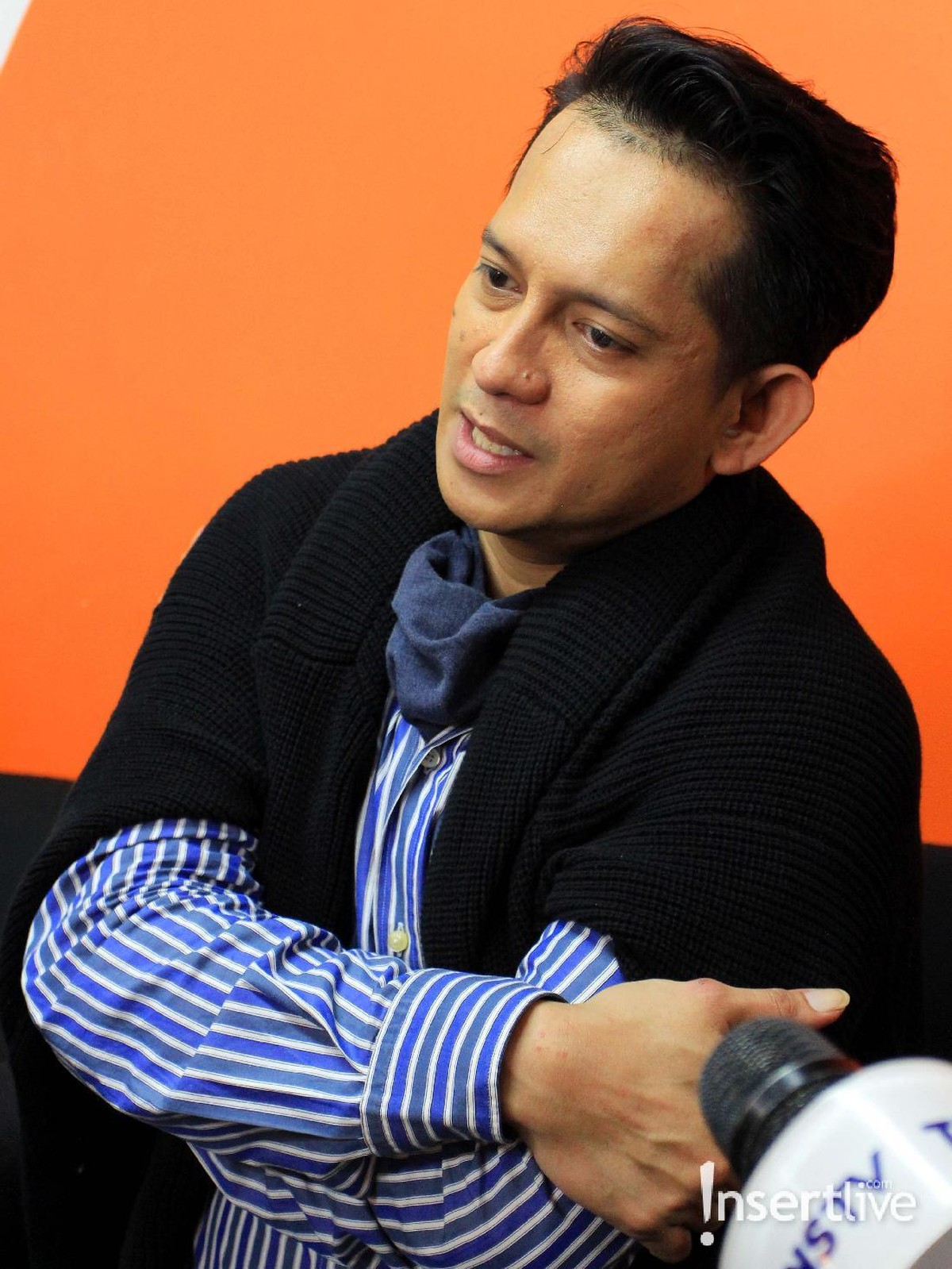 Jupiter Fortissimo menceritakan kehidupannya yang baru&comma; pasca keluar dari penjara Juli 2018 saat ditemui di daerah Mampang&comma; Jakarta Selatan&comma; Senin &lpar;24&sol;09&rpar;