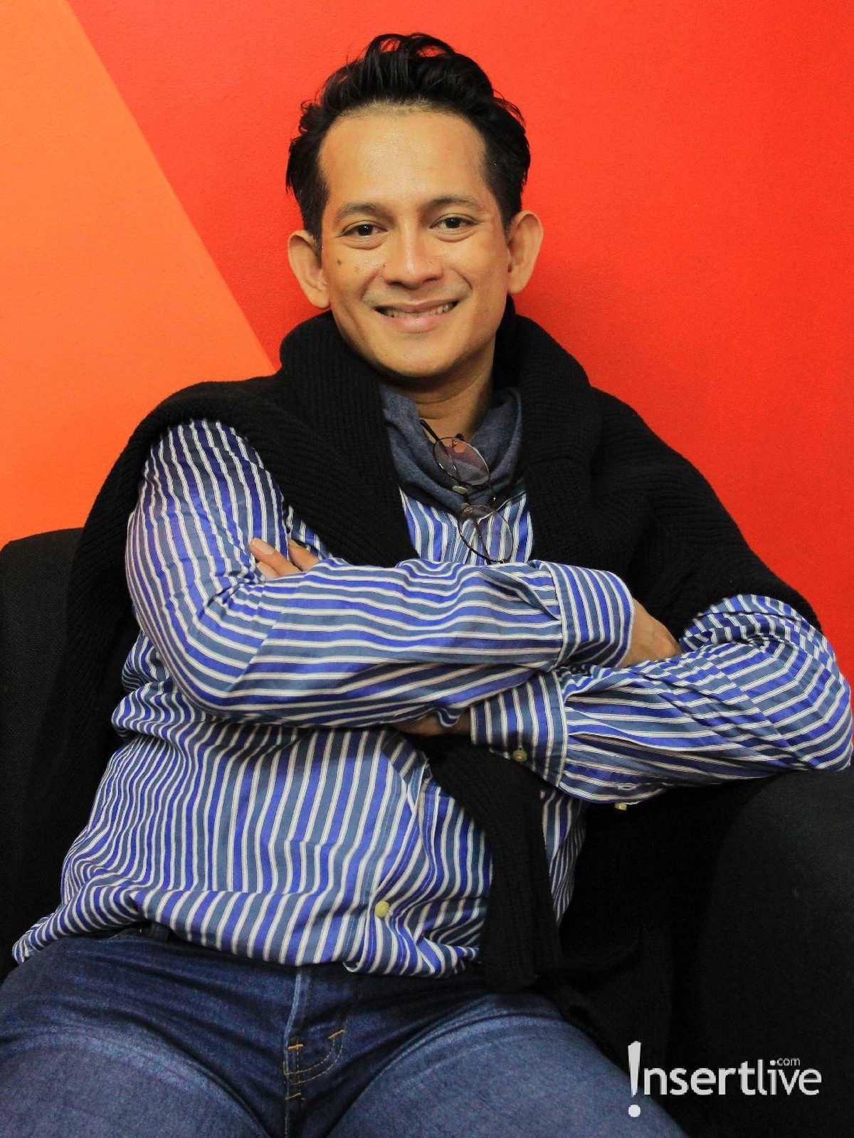 Jupiter Fortissimo menceritakan kehidupannya yang baru&comma; pasca keluar dari penjara Juli 2018 saat ditemui di daerah Mampang&comma; Jakarta Selatan&comma; Senin &lpar;24&sol;09&rpar;