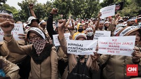 Tak Lolos CPNS dan PPPK, Honorer K-II Diupayakan Terima UMR