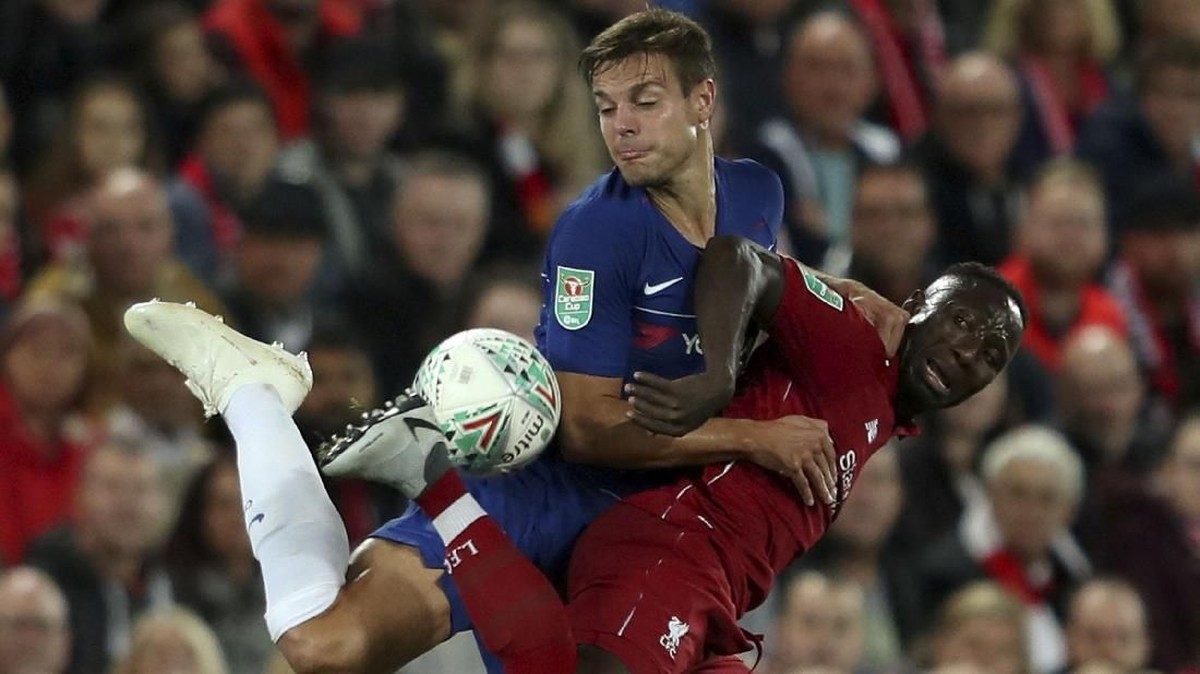 FOTO: Chelsea Singkirkan Liverpool di Piala Liga Inggris