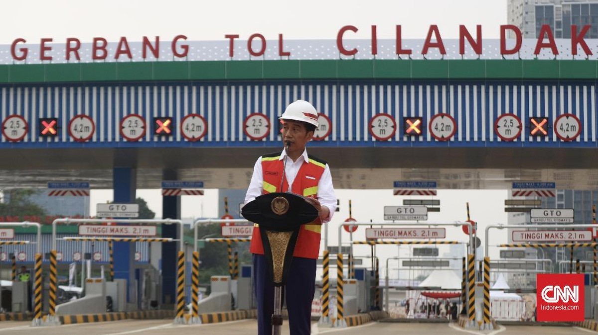 Foto: Menengok Tol Antasari-Depok yang Baru Diresmikan Jokowi