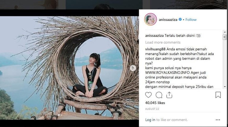 5 Potret Keseruan Gaya Liburan Annisa Aziza Liburan ke Bali Usai resmi dinikahi komedian sekaligus sutradara dan youtuber, Raditya Dika, pada Mei lalu, Annisa Aziza kini habiskan waktu berlibur di Bali.