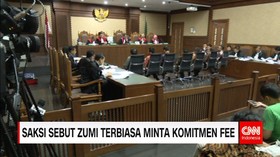 Saksi Sebut Zumi Zola Terbiasa Minta Komitmen Fee ke Kontrakt