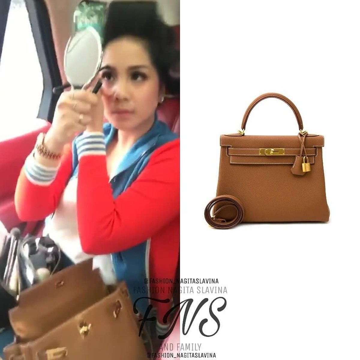 Kerap tampil sederhana&comma; yuk kita simak lima koleksi tas simpel Nagita Slavina yang benilai fantastis&period;