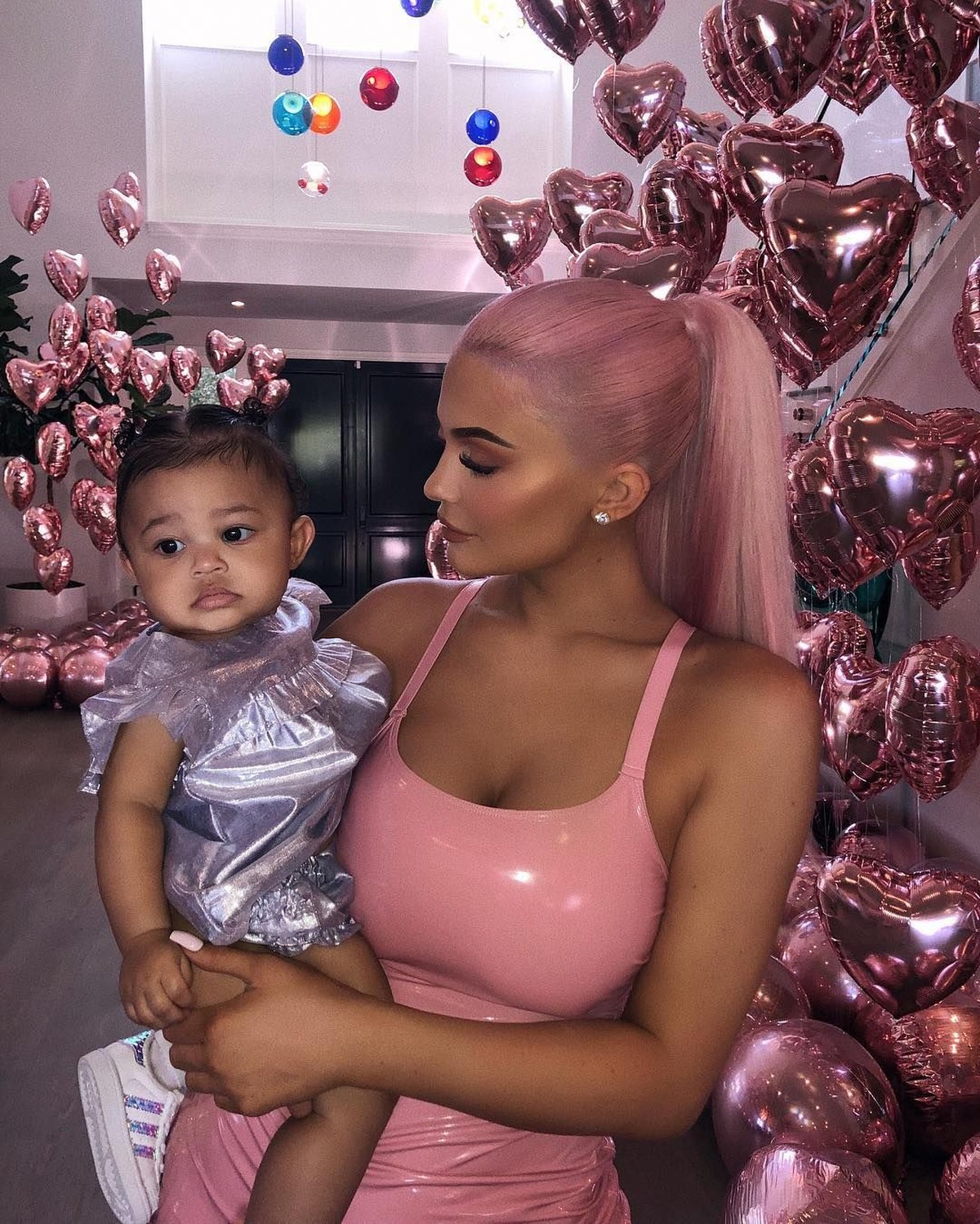 Kylie Jenner dan Stormi Webster