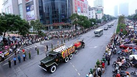 FOTO: Salam Perpisahan Vietnam untuk Presiden Tran Dai Quang