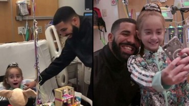 img-title Drake Beri Kejutan Manis untuk Penggemar di Rumah Sakit