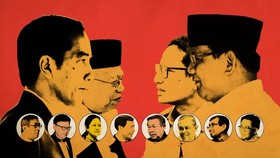 INFOGRAFIS: Juru Kampanye Jokowi-Ma'ruf versus Prabowo-Sandi