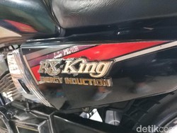 4 Unit RX King Eks Motor Polisi Dilelang di Jogja, Minat?