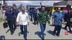 VIDEO: Presiden Jokowi Tinjau Lokasi Gempa dan Tsunami Palu