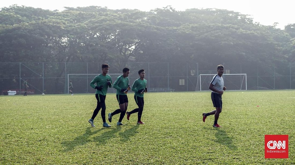 FOTO: Timnas Indonesia U-16 Bersiap Gempur Australia