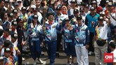 FOTO: Pawai Obor Asian Para Games 2018 Tiba di Jakarta Pawai Obor Asian Para Games 2018 di Jakarta berlangsung meriah dan juga melibatkan para penyandang disabilitas.