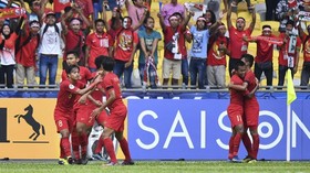 Babak Pertama: Timnas Indonesia U-16 Ungguli Australia 1-0