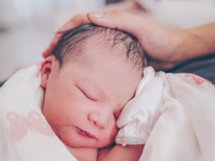 Imutnya Baby Sea, Anak Kedua Ryan Delon dan Sharena