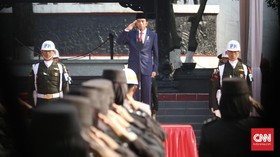 Jokowi Pimpin Upacara Hari Kesaktian Pancasila