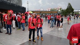 Timnas Indonesia Didukung 1.600 Suporter Saat Lawan Singapura