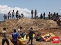 FOTO: Pemakaman Massal Korban Gempa Palu