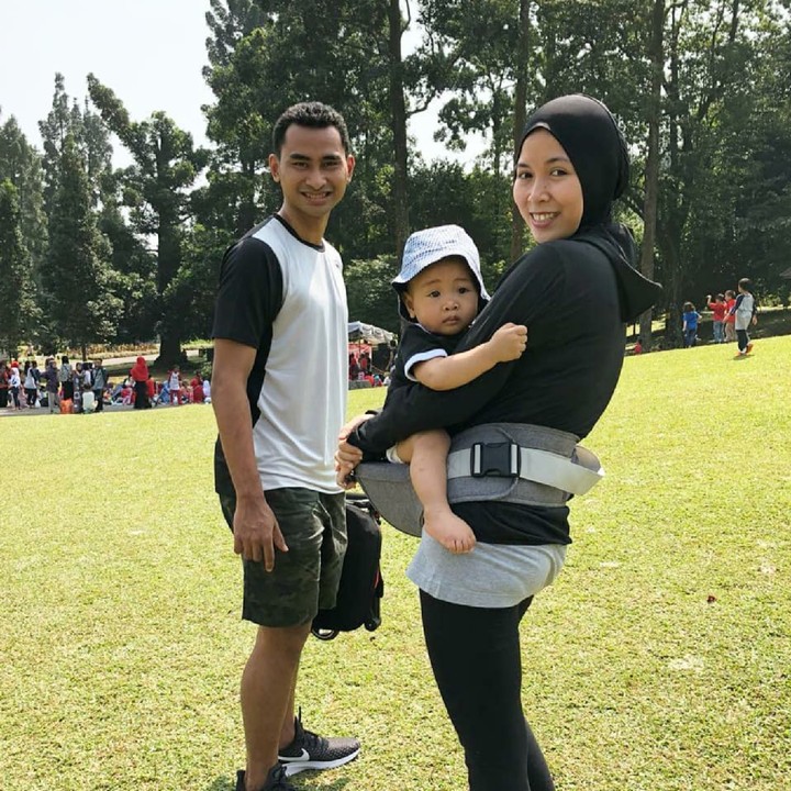 <p>Meski sibuk latihan dan bertanding, Tommy tak melewatkan quality time keluarga. (Foto: Instagram/annisanurramadhani)</p>