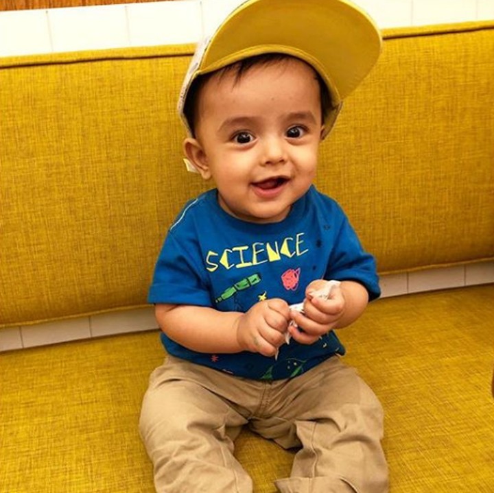 <p>Happy banget sih, Nak. Gemas lihatnya. (Foto: Instagram @sonyafatmala)</p>
