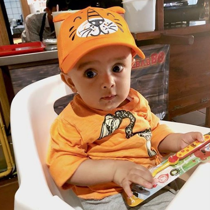 7 Foto Ganteng Zavier, Anak Bungsu Hengky Kurniawan