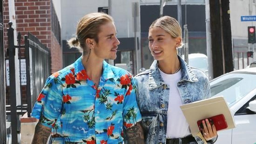 Justin Bieber dan Hailey Baldwin Justin Bieber dan Hailey Baldwin