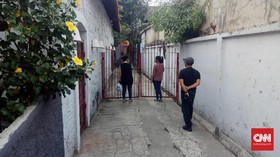 Rumah Ratna Sarumpaet di Tebet Sepi