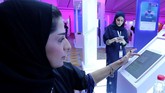 FOTO: Arab Saudi Gelar Bursa Kerja Khusus Perempuan Arab Saudi berusaha menggenjot tenaga kerja wanita mereka dari 22 persen jadi 30 persen pada 2030, untuk itu mereka menggelar bursa kerja khusus perempuan.