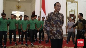 Bertemu Jokowi, Kebahagiaan untuk Timnas Indonesia U-16