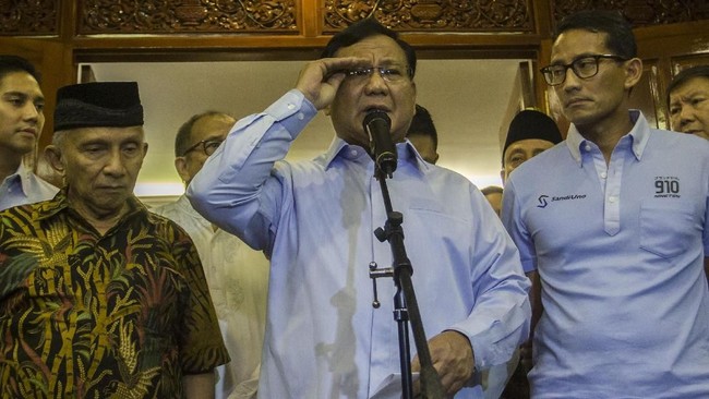 Tim pemenangan Prabowo Subianto - Sandiaga Uno, Eddy Soeparno menyatakan pihaknya bakal menunggu sumbangan dana dari masyarakat berapa pun jumlahnya