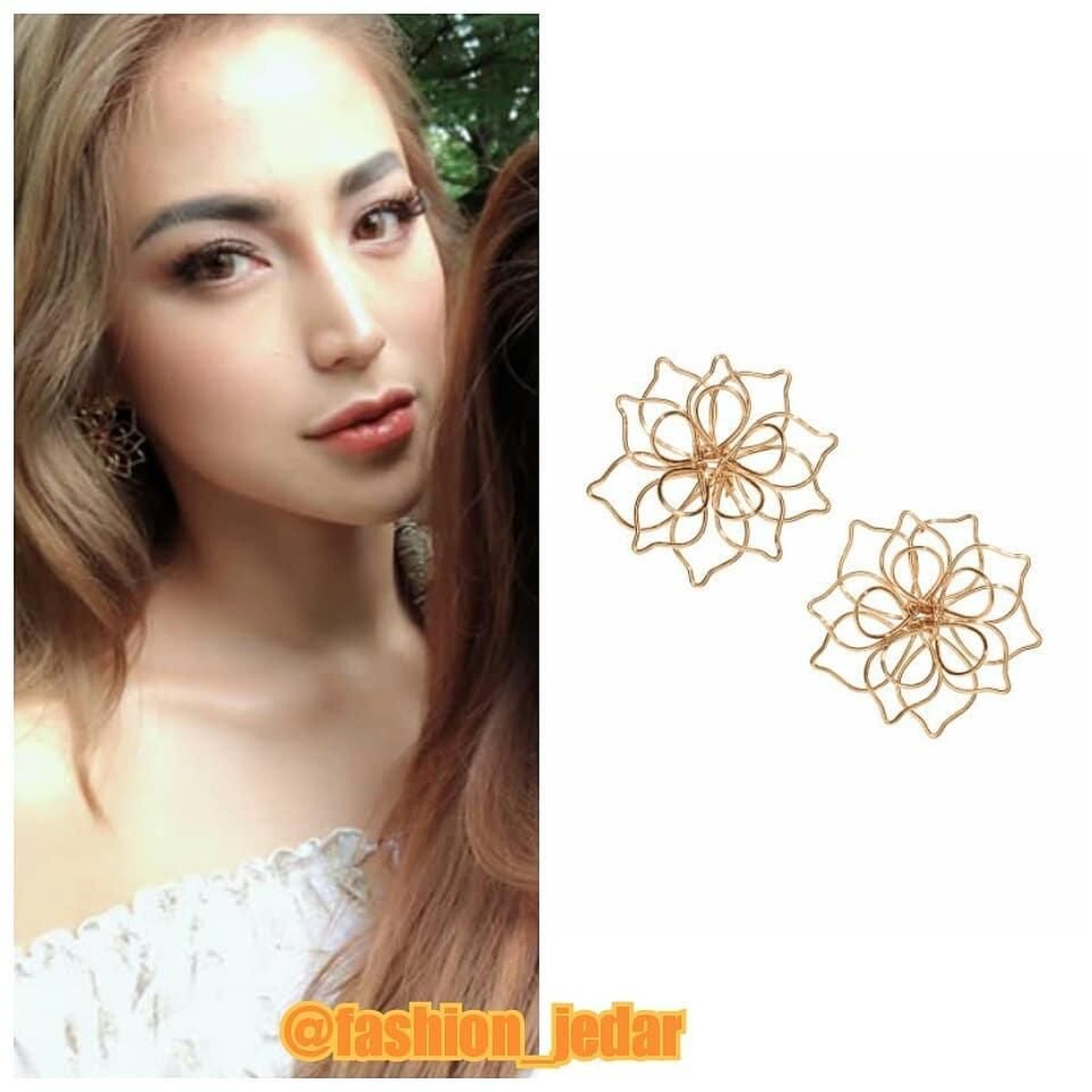 Dijuluki sebagai artis sosialita&comma; Jesica Iskandar atau Jedar&comma; kerap mengenakan barang mewah&period; Seperti koleksi anting yang dibanderol harga murah hingga mahal&period;