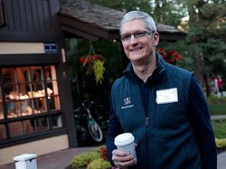 Wuidih! Gaji Bos Apple Tim Cook Naik Jadi Rp 206 M