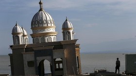 FOTO: Rupa Masjid Kebanggaan Palu Pascatsunami