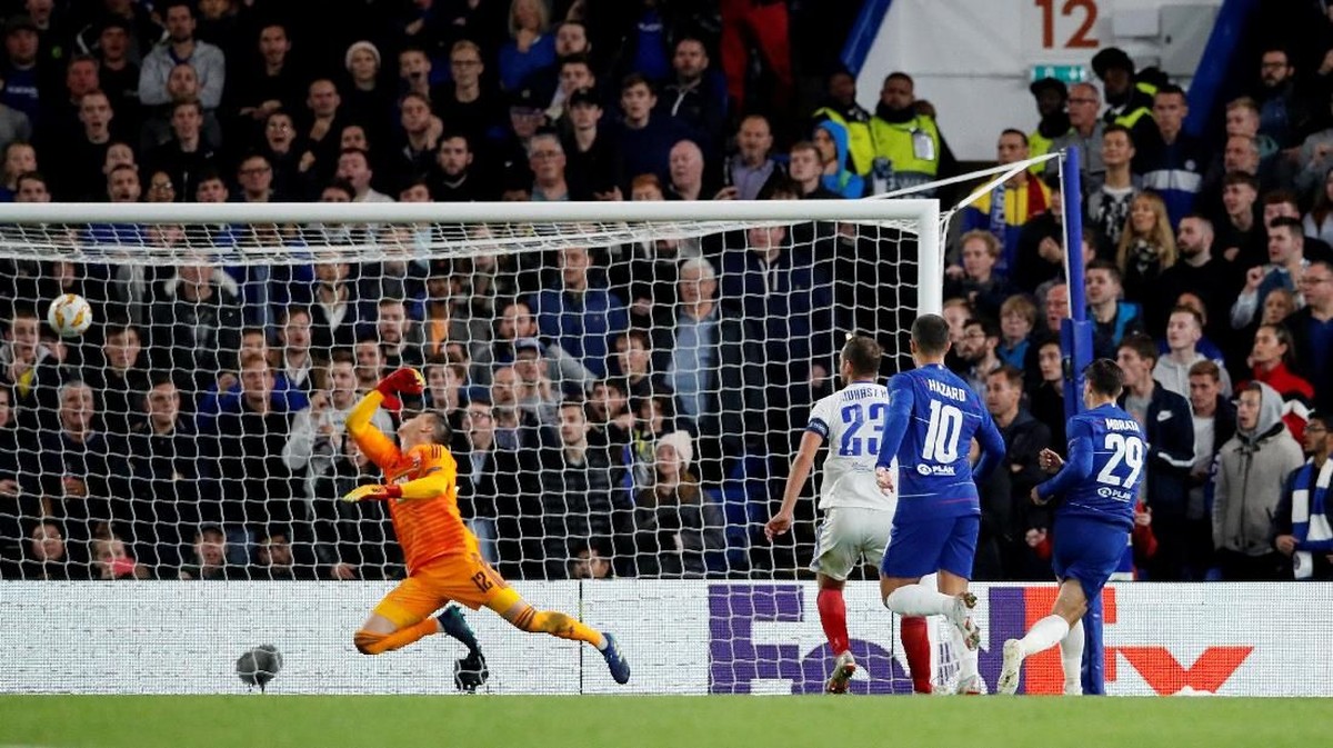 FOTO: Pesta Chelsea, AC Milan, dan Arsenal di Liga Europa