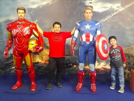 Galeri Foto Anak Sutopo Purwo Nugroho, Jagoan Kesayangan Bapak