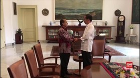 VIDEO: Bincang Sutopo dan Jokowi di Istana Bogor
