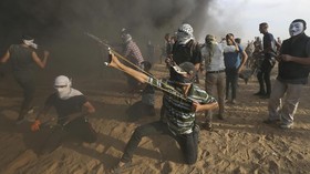 Lempar Batu, Warga Palestina Ditembak Militer Israel