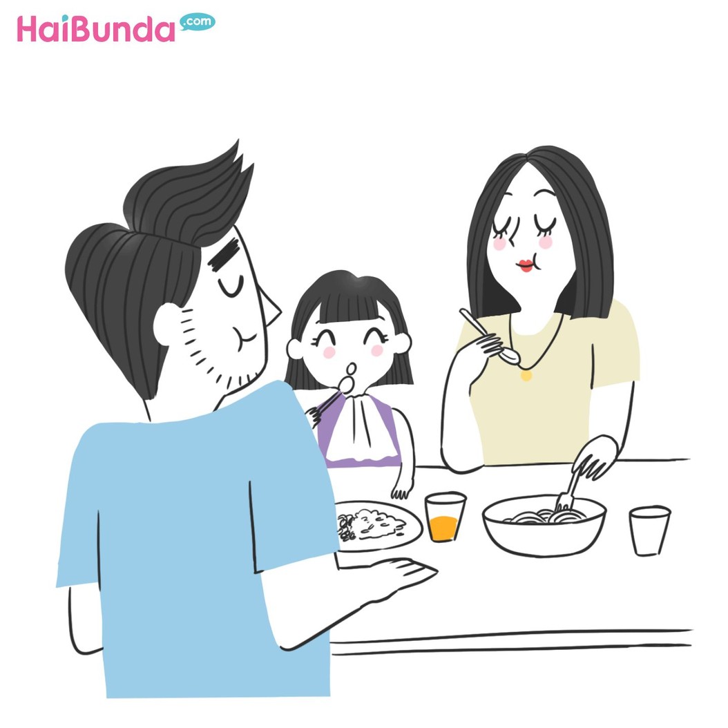 Hal ini biasa dilakukan Bunda saat makan di luar. Bunda juga melakukan hal serupa? Atau ada hal lain yang biasa dilakukan saat makan di luar?