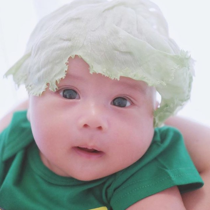 Lucu banget ya bayi selada yang satu ini. (Foto: Instagram @cherly7uno)