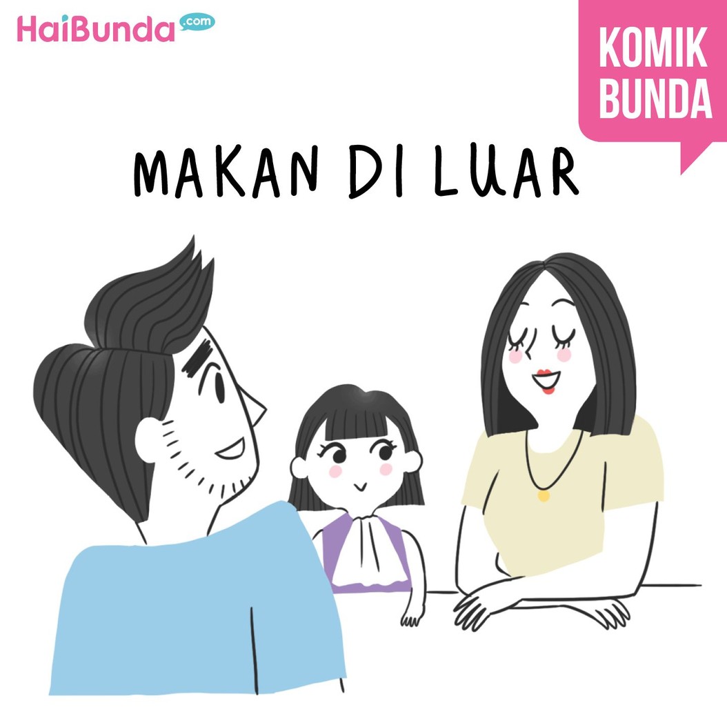 Hal ini biasa dilakukan Bunda saat makan di luar. Bunda juga melakukan hal serupa? Atau ada hal lain yang biasa dilakukan saat makan di luar?