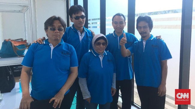 Lirik lagu 'Bintang Kecil' menjadi inspirasi dan penyemangat hidup Ridwan, tuna netra yang merupakan juru pijat di Asian Para Games 2018.
