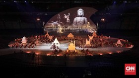 FOTO: Kemeriahan Pembukaan Asian Para Games 2018