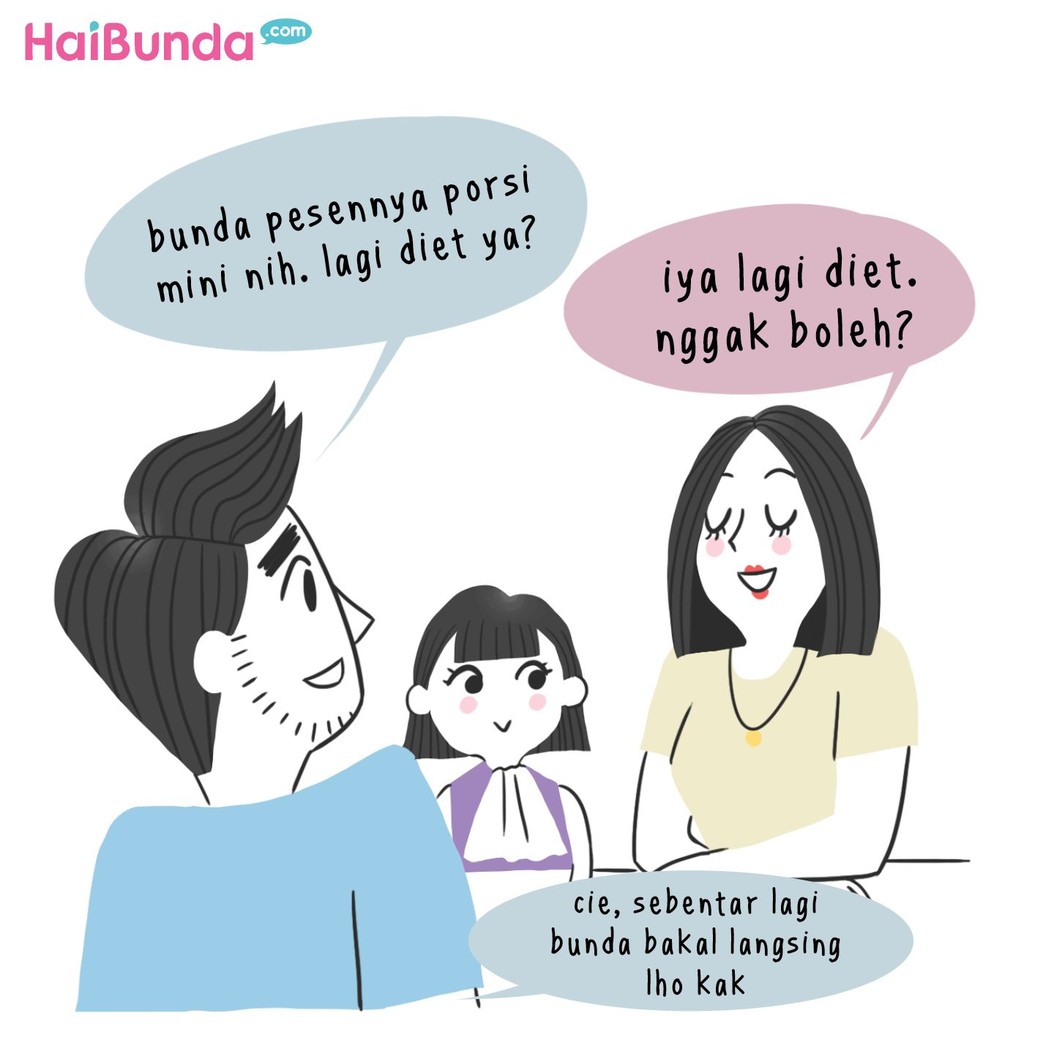 Hal ini biasa dilakukan Bunda saat makan di luar. Bunda juga melakukan hal serupa? Atau ada hal lain yang biasa dilakukan saat makan di luar?