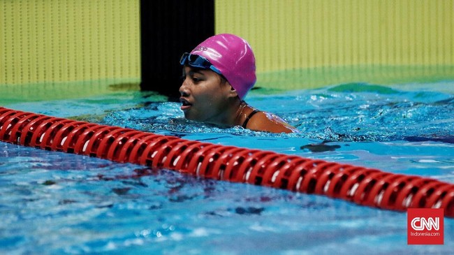 Atlet renang Indonesia Syuci Indriani tak lolos ke final cabor renang nomor 100 meter gaya kupu-kupu S14 putri Paralimpiade Tokyo 2020.