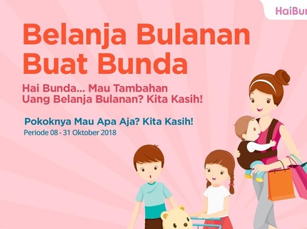 Berbagi Cerita Dapat Uang Belanja Gratis, Mau, Bun?