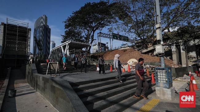 Integrasi halte Transjakarta dengan statsiun MRT akan dilakukan di sejumlah titik, misalnya di Tosari, CSW, hingga Sisingamangaraja.