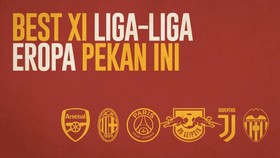 INFOGRAFIS: Best XI Liga-liga Eropa Pekan Ini